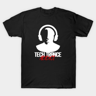 Tech Trance Addict - White T-Shirt